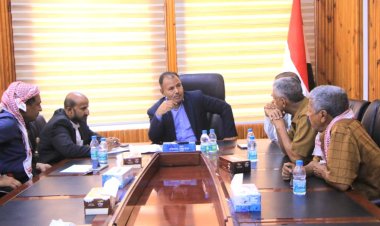 رئاسة كتلة وادي حضرموت للجمعية الوطنية تناقش وضعية المرافق الخدمية مع وكيل محافظة حضرموت بالوادي والصحراء