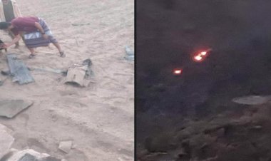 قولت الحزام الأمني تسقط طائرتين مسيرتين في يافع