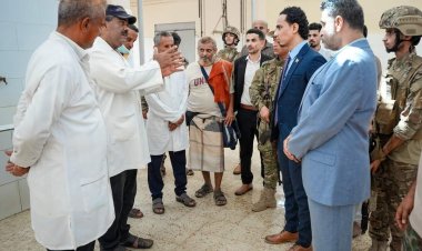 السقاف يتفقد المؤسسة العامة للمسالخ واللحوم بالعاصمة عدن