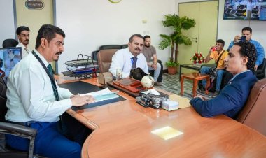 السقاف يتفقد أوضاع مطار عدن الدولي