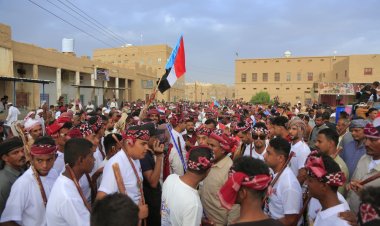 برعاية الرئيس الزبيدي .. عدة الألعاب الشعبية والشبواني بمنطقة العنين بالقطن تقيم المطلع السنوي سيد المطالع