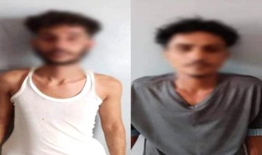 أمن عدن يقبض على شابين قاما برمي قنبلة صوتية على مقيل عرس