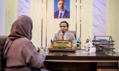 السقاف يلتقي مديرة تنمية المرأة بديوان العاصمة عدن