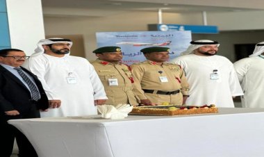 الخطوط الجوية اليمنية تدشن أولى رحلاتها بين عدن ودبي عبر مطار الريان