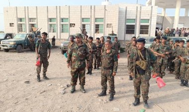 النخعي في اول مهامه الامنية يثمن جهود القيادة الامنية بمحافظة ابين