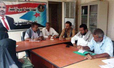 انتقالي زنجبار يناقش تفعيل آلية العمل المؤسسي وهيكلة اللجان المحلية