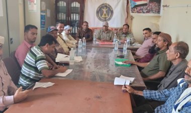 الضالع : الزهيري يلتقي رئيس فريق الاستشاريين الميداني من قبل الصندوق الاجتماعي للتنمية