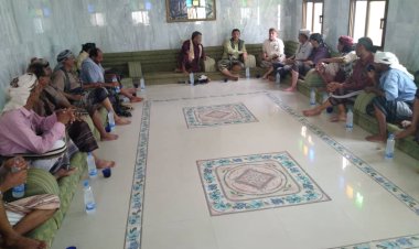 لجنة وساطة يقودها رئيس انتقالي أبين وأمين عام المجلس المحلي بالمحافظة تنجح في إبرام صلح قبلي في أحور