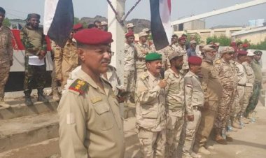 تدشين المرحلة الثانية من العام التدريبي للواء الخامس دعم وإسناد