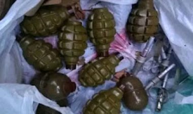 الحزام الأمني بمحافظة لحج يضبط كمية ذخائر وعبوات ناسفة في طريقها إلى عدن