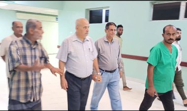 مدير عام صحة عدن يتفقد مستشفى 22مايو الجراحي ويشدد برفع الجاهزية القصوى لأقسام الطوارئ والاسعاف