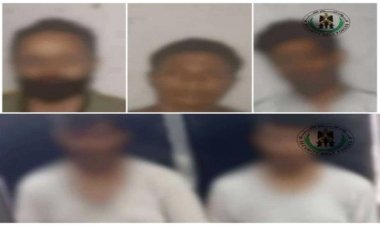 الحزام الأمني يضبط 5 متهمين بترويج وتعاطي الحشيش في عدن