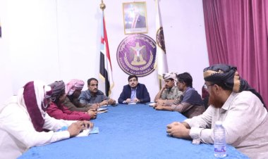 انتقالي المهرة يناقش مستوى الانجاز لأبرز الأنشطة والبرامج المنفذة خلال الفصل الثالث