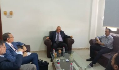 مدير عام الصحة يناقش مع منظمة الصحة العالمية تطوير استراتيجية المستشفيات بعدن