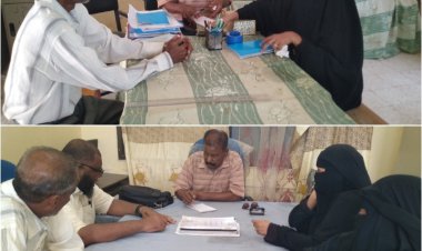 رئيس انتقالي زنجبار يتفقد سير العملية التعليمية بمدرستي بن نعم،  وعائشة كرامة