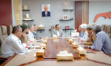 لملس يبحث جهود نقابة المهندسين لاستعادة مقرها في عدن
