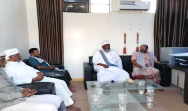 رئيس انتقالي السوم يلتقي مدير مكتب التربية والتعليم بالمديرية