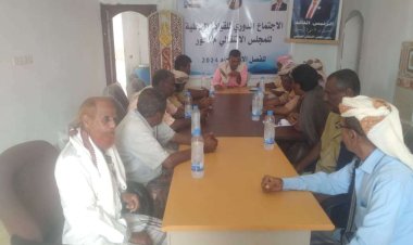 انتقالي أحور يقف أمام صعوبات وتحديات العملية التعليمية في المديرية