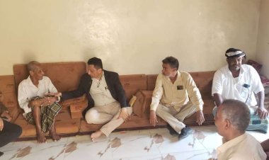 رئيس انتقالي أبين يتفقد عدداً من الشخصيات الاجتماعية والفنية بزنجبار