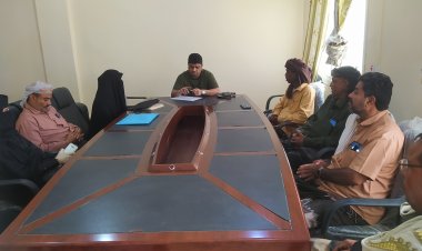 مدير أمن محافظة أبين يلتقي بمبادرة أيادي السلام