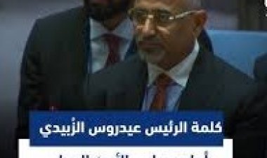 كلمة الرئيس الزُبيدي أمام مجلس الأمن الدولي حدثاً مفصلياً في مسيرة قضية شعب الجنوب