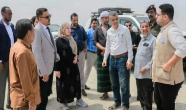 وفد أممي يشيد بتعاون سلطتي المحافظة وغيل باوزير في إنجاح مشروع SIERY