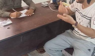 مدير مركز الخليج يلتقي بالمهندس محمد الطالبي ويكلفه مدير قسم التدريب والتأهيل