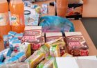 مكتب اشغال خنفر يضبط عدد من التوالف في احدى البقالات بسوق مدينة جعار