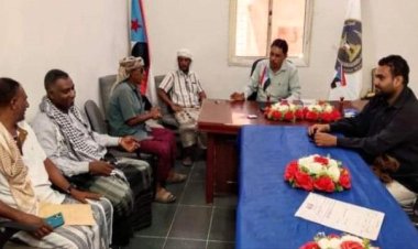 رئيس انتقالي سقطرى يبحث مع رئيس الاتحاد التعاوني السمكي سبل تعزيز التعاون ودعم الصيادين