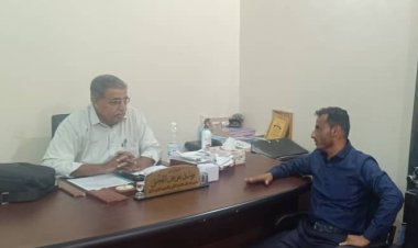 مدير عام التعليم الفني والتدريب المهني يلتقي بمدير مركز الخليج العربي