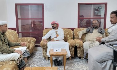 مدير عام شبام يبحث مع ممثل مكتب تنسيق الشؤون الإنسانية الأوتشا سبل تعزيز احتياجات تنمية المديرية