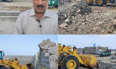 بتوجيهات عواس الزهري .. وحدة حماية الأراضي بقيادة الحالمي تنفذ إزالة عشوائيات بمديرية خور مكسر