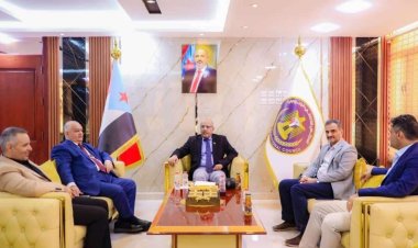 الكثيري يناقش مع الوالي ولملس آليات دعم المشاريع الشبابية في العاصمة عدن