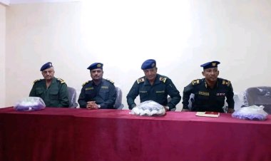 مدير أمن ابين يستقبل لجنة من وزارة الداخلية بعاصمة المحافظة زنجبار