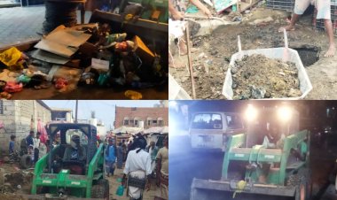 عاصمة أبين تشهد حملات نظافة وترتيب الأسواق .. وارتياح المواطنين بزنجبار