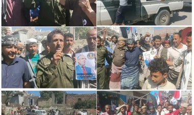 مهرجان خطابي في سباح يافع احتفالا بذكرى 14 أكتوبر المجيدة