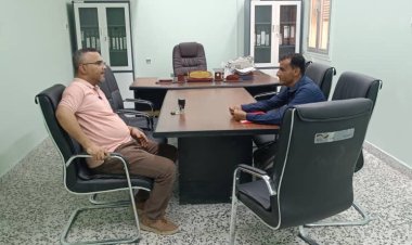 رئيس مؤسسة الخليج العربي يلتقي بمدير هيئة مستشفى الرازي العام