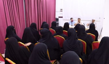 بحضور فريق من هيئة الرئاسة  ، انتقالي المهرة يعقد اجتماعاً مع القيادات النسوية بالمحافظة