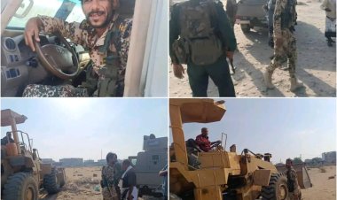 خنفر.. حملة أمنية مشتركة من الحزام والأمن لازالة الإستحداثات والمخططات العشوائية والعشوائيات بمدينة جعار