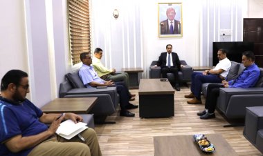 وزير الشباب والرياضة يبحث مع UNOPS أوجه التعاون المشترك