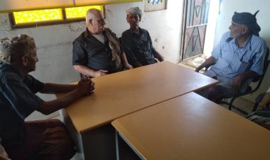 رئيس انتقالي لودر يلتقي رواد الثورة الاكتوبرية بالمديرية