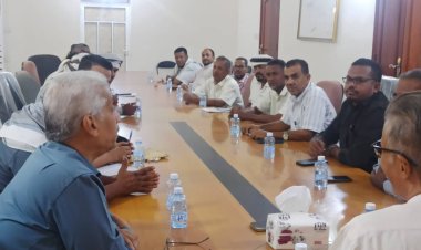 لقاء تشاوريا يجمع مسؤولي الموسسة المحلية للمياه بوادي وساحل حضرموت