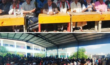 بحفل خطابي وفني وتكريمي ثانوية الرهوي وباتيس تحتفي بذكرى ثورة 14 اكتوبر المجيدة