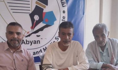 خلال لقائه بنقيب صحفيين وإعلاميين أبين... مدير عام مستشفى الرازي يعتذر ”للصحفي السقاف وزميله المردعي“