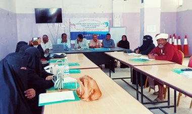 اتحاد شباب الاشتراكي بمحافظة أبين ينظم دورة تدريبية في أساسيات الخبر الصحفي  لكوادر الحزب بالمحافظة