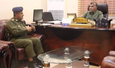 العميد المنهالي يبحث تعزيز الأوضاع الأمنية في غيل باوزير