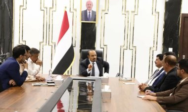 محافظ حضرموت يلتقي رئيس وأعضاء اللجنة الوطنية للتحقيق في ادعاءات إنتهاكات حقوق الإنسان