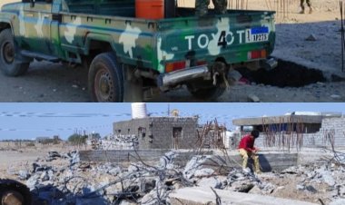 بموجب مذكرة ازالة صادرة من دار سعد.. المقدم/ كمال الحالمي يزيل بناء عشوائي في بئر فضل