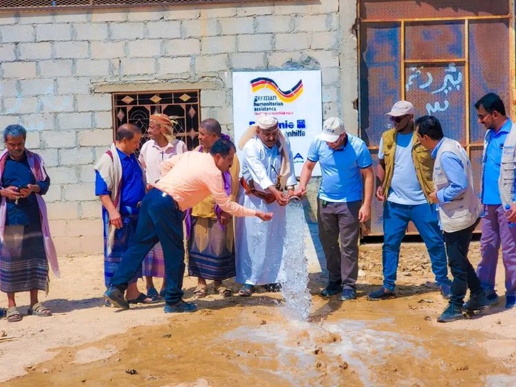 شبوة.. تدشين مشروع منظومة مياه عزان