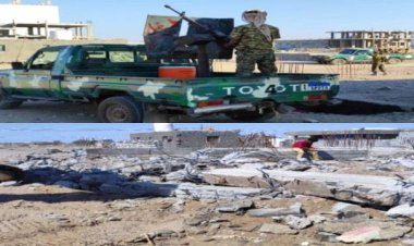 وحدة حماية الأراضي تزيل بناء عشوائي في منطقة بئر فضل